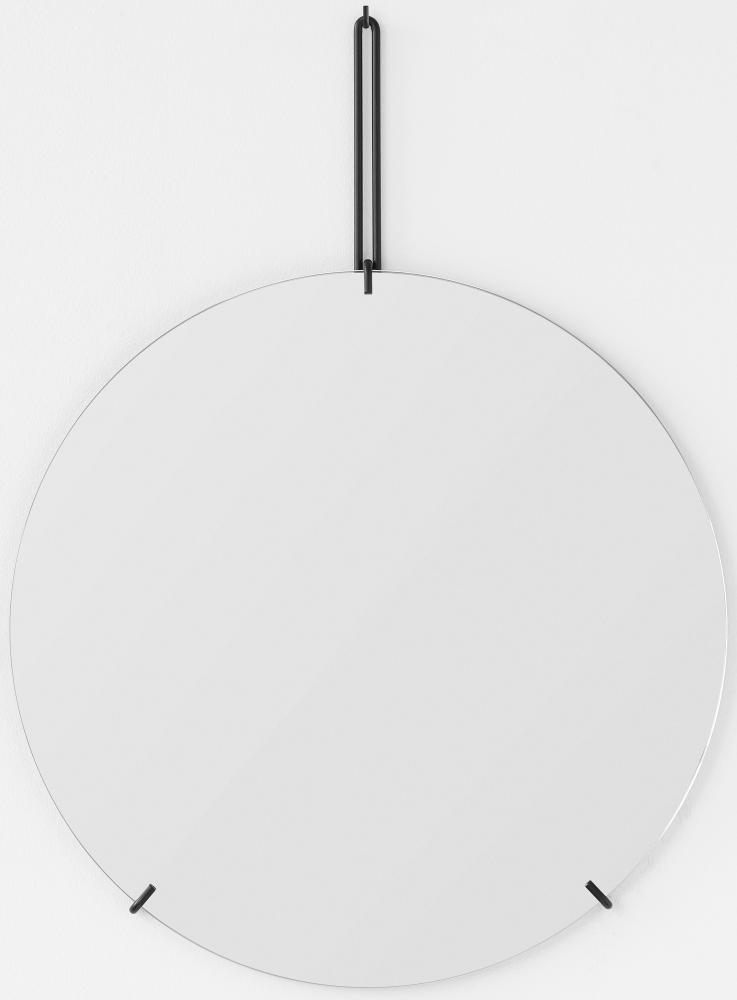 Moebe Wall Mirror Musta 50 cm Ø