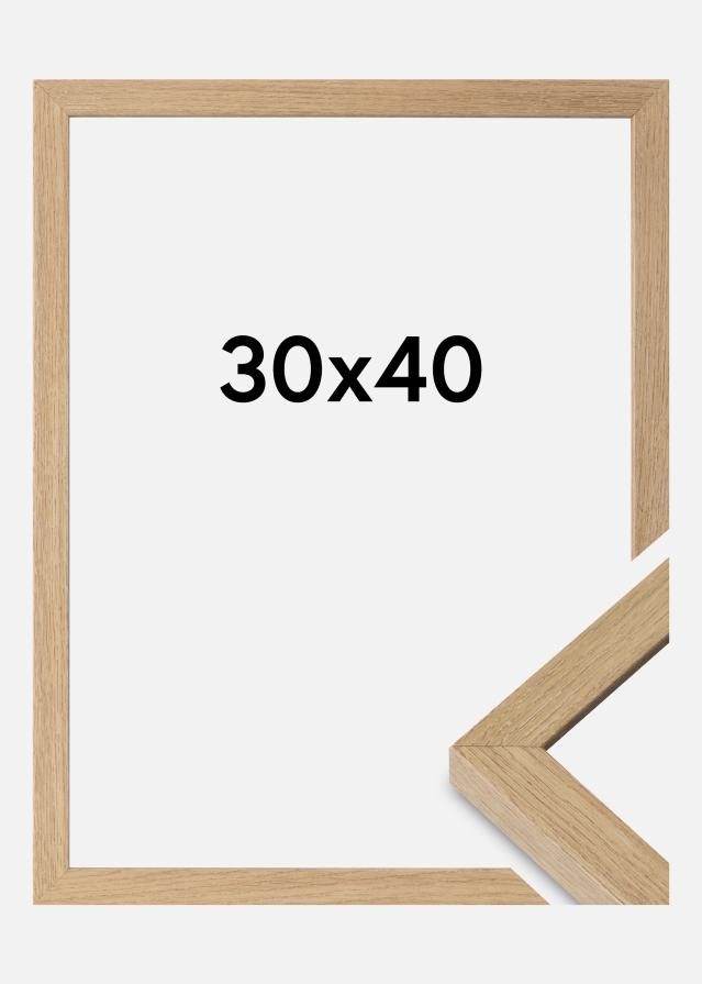 Kehys Hermes Akryylilasi Natural Oak 30x40 cm