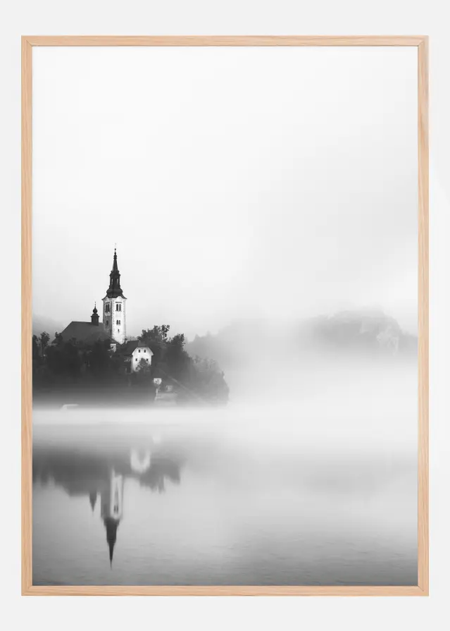 Sunrise At Lake Bled Juliste