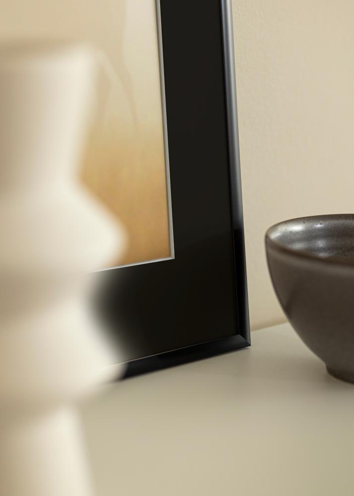 Kehys New Lifestyle Matta Musta 70x100 cm - Passepartout Musta 61x91,5 cm