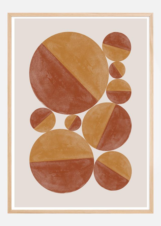 Burnt Orange Bols Juliste