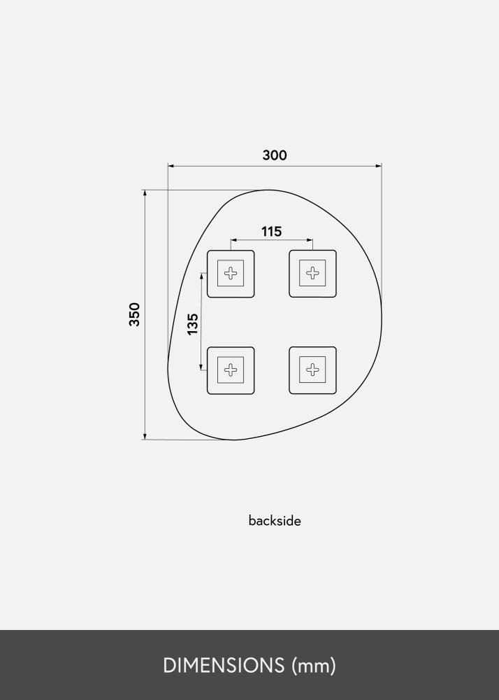KAILA Peili Soft Drop Deluxe 30x35 cm