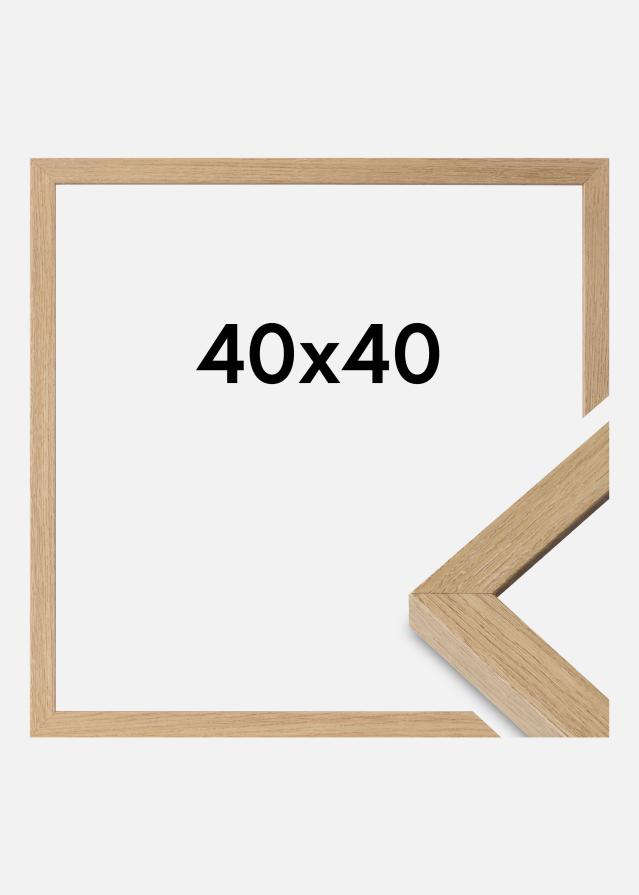 Kehys Hermes Akryylilasi Natural Oak 40x40 cm