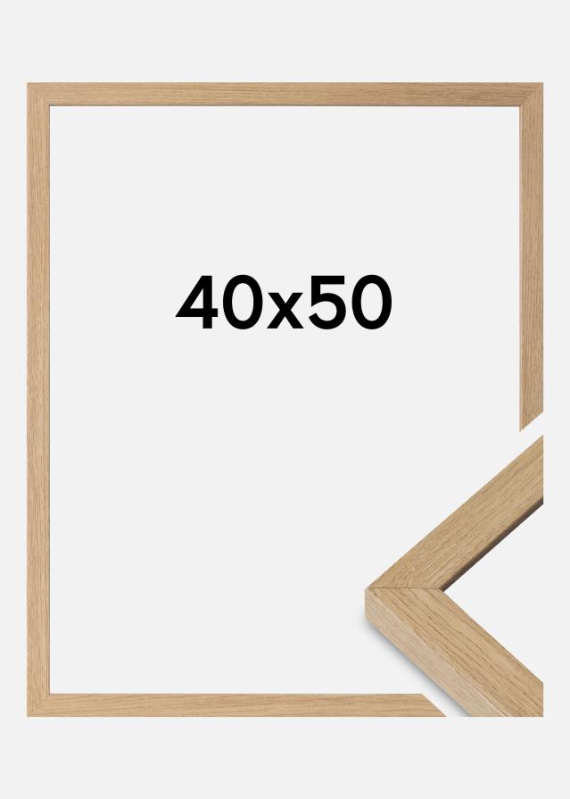 Kehys Hermes Akryylilasi Natural Oak 40x50 cm