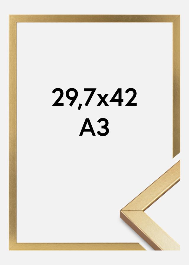 Kehys Minerva Akryylilasi Kulta 29,7x42 cm (A3)