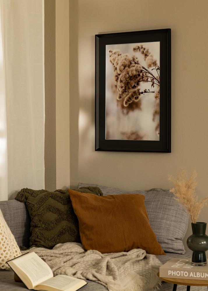 Kehys Globe Musta 50x60 cm - Paspatuuri Musta 35x45 cm