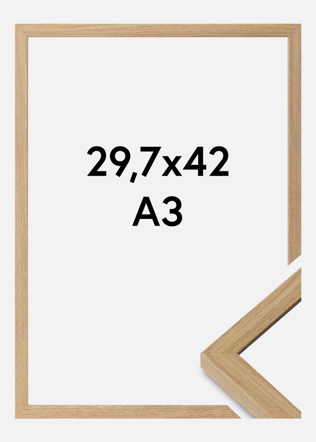 Kehys Ares Akryylilasi Natural Oak 29,7x42 cm (A3)