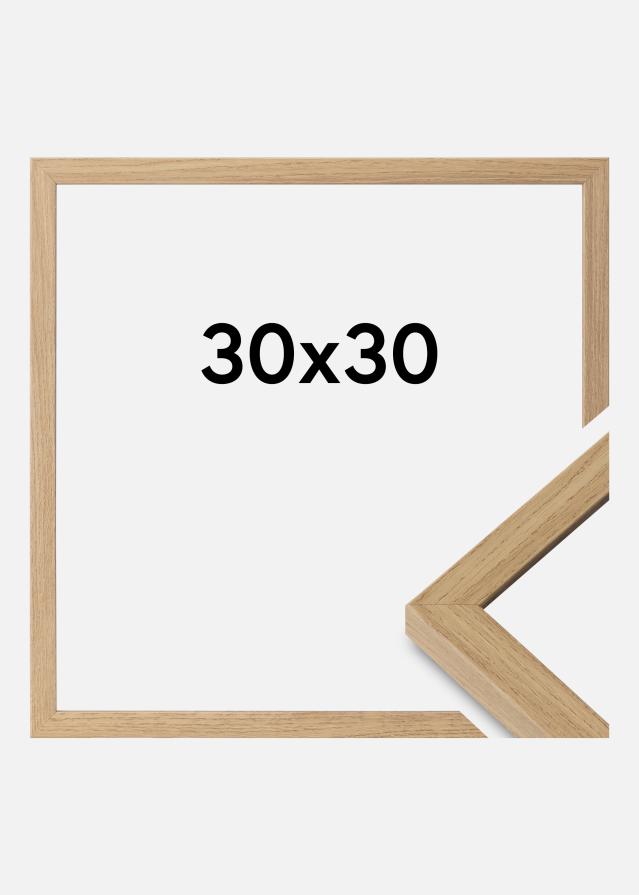 Kehys Ares Akryylilasi Natural Oak 30x30 cm
