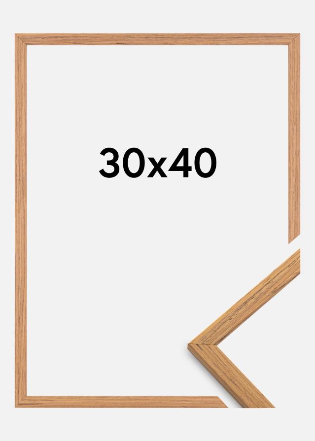 Kehys Edsbyn Akryylilasi Tiikki 30x40 cm