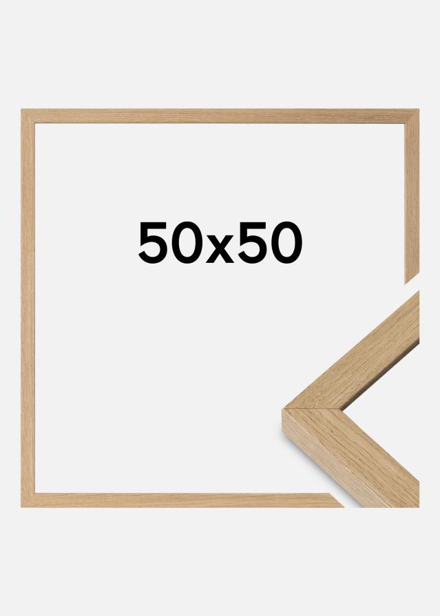 Kehys Hermes Akryylilasi Natural Oak 50x50 cm