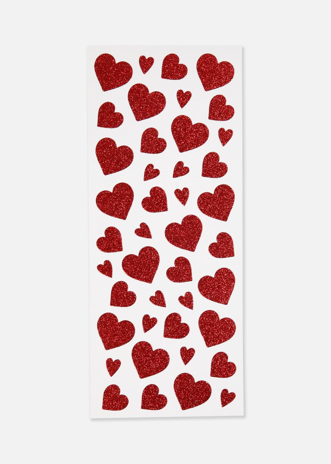 Product Image for Glittertarroja Punaisia Sydämiä 2 kpl