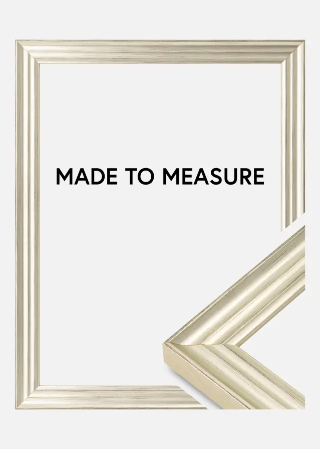 Kehys Heby Hopeanvärinen