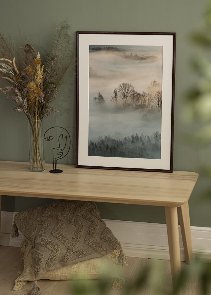 Kehys Horndal Akryylilasi Saksanpähkinä 20x20 cm