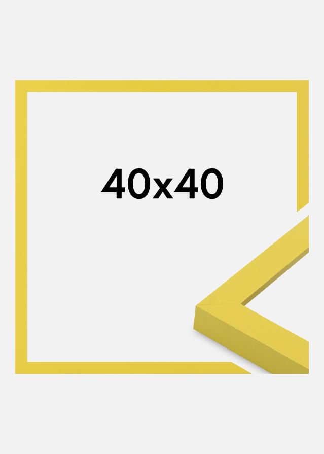Kehys Selection Akryylilasi Yellow 40x40 cm