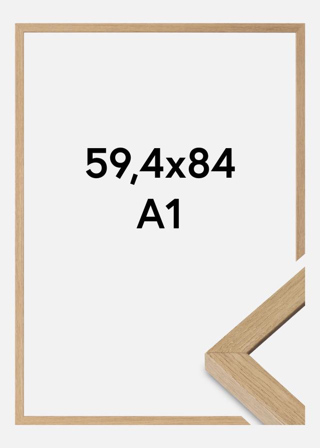 Kehys Hermes Akryylilasi Natural Oak 59,4x84,1 cm (A1)