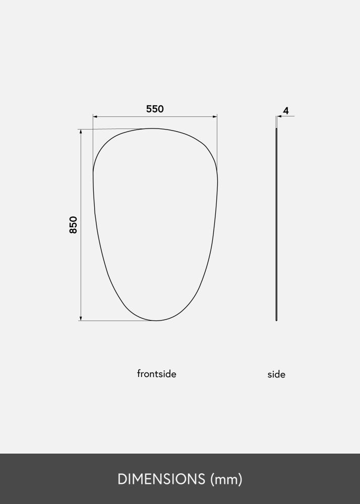 KAILA Peili Shape II 55x85 cm