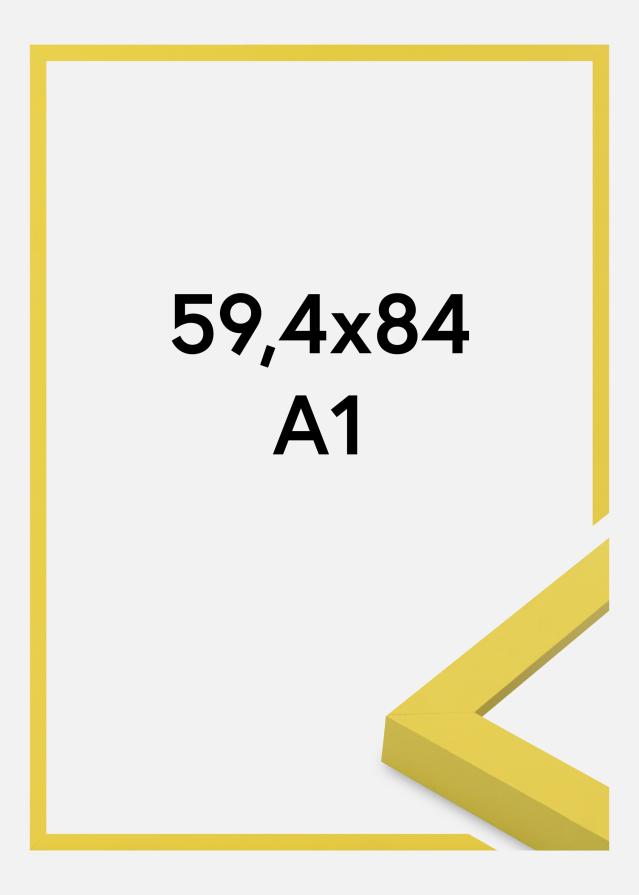 Kehys Selection Akryylilasi Yellow 59.4x84 cm (A1)