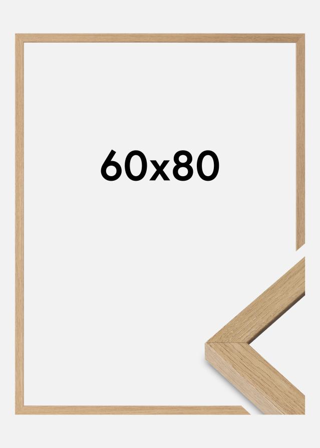 Kehys Hermes Akryylilasi Natural Oak 60x80 cm