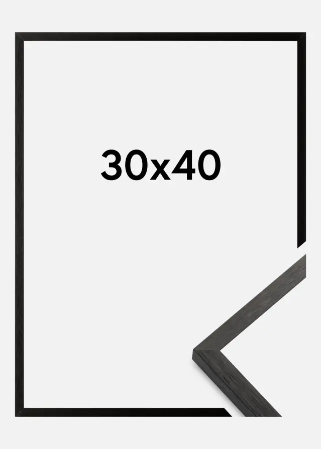 Kehys Chair Musta 30x40 cm