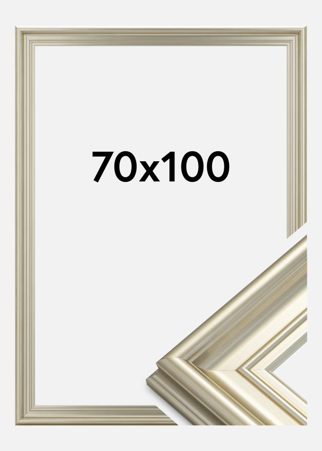 Kehys Mora Premium Hopeanvärinen 70x100 cm