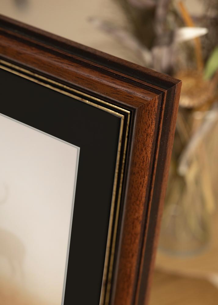 Kehys Old Retro 40x50 cm - Passepartout Musta 27x35 cm