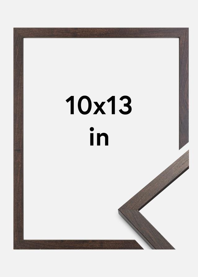 Kehys Trendy Akryylilasi Saksanpähkinä 10x13 inches (25,4x33,02 cm)