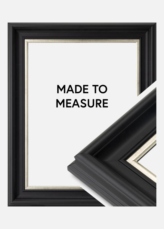 Kehys Mora Premium Musta-Hopeanvärinen