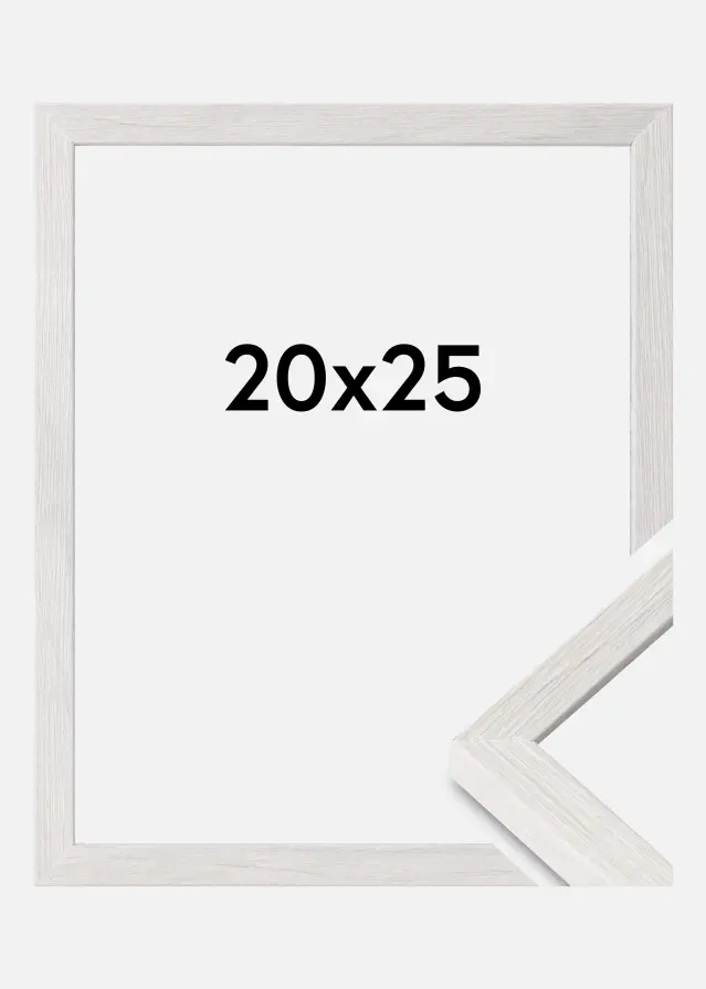 Kehys Ares Akryylilasi White Oak 20x25 cm