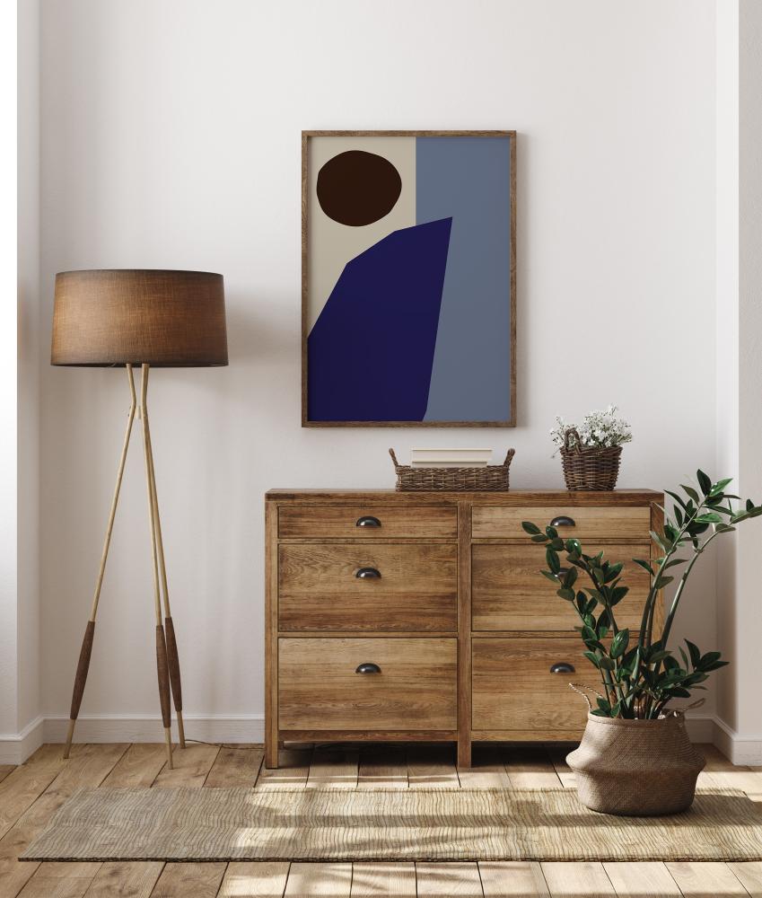 Color Blocks Blue Juliste