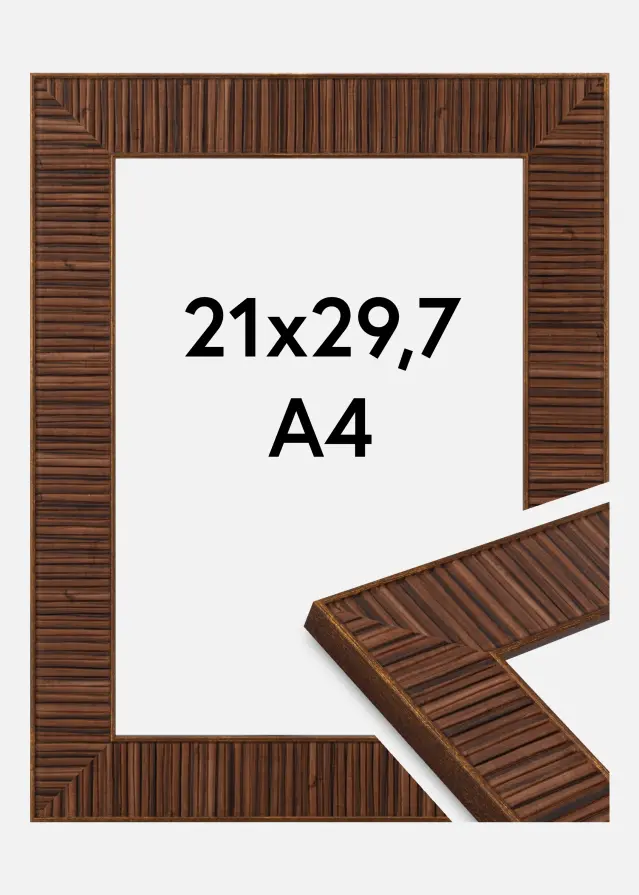 Kehys Agust Akryylilasi Rosewood 21x29,7 cm (A4)