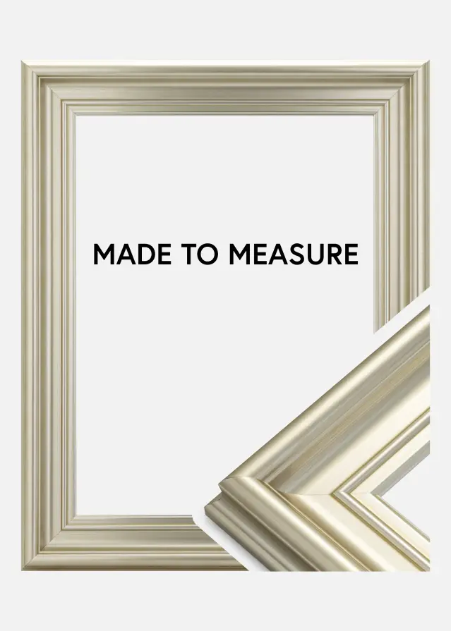 Kehys Mora Premium Hopeanvärinen