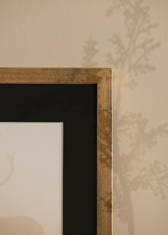 Kehys Stilren Kulta 50x60 cm - Paspatuuri Musta 37x46 cm