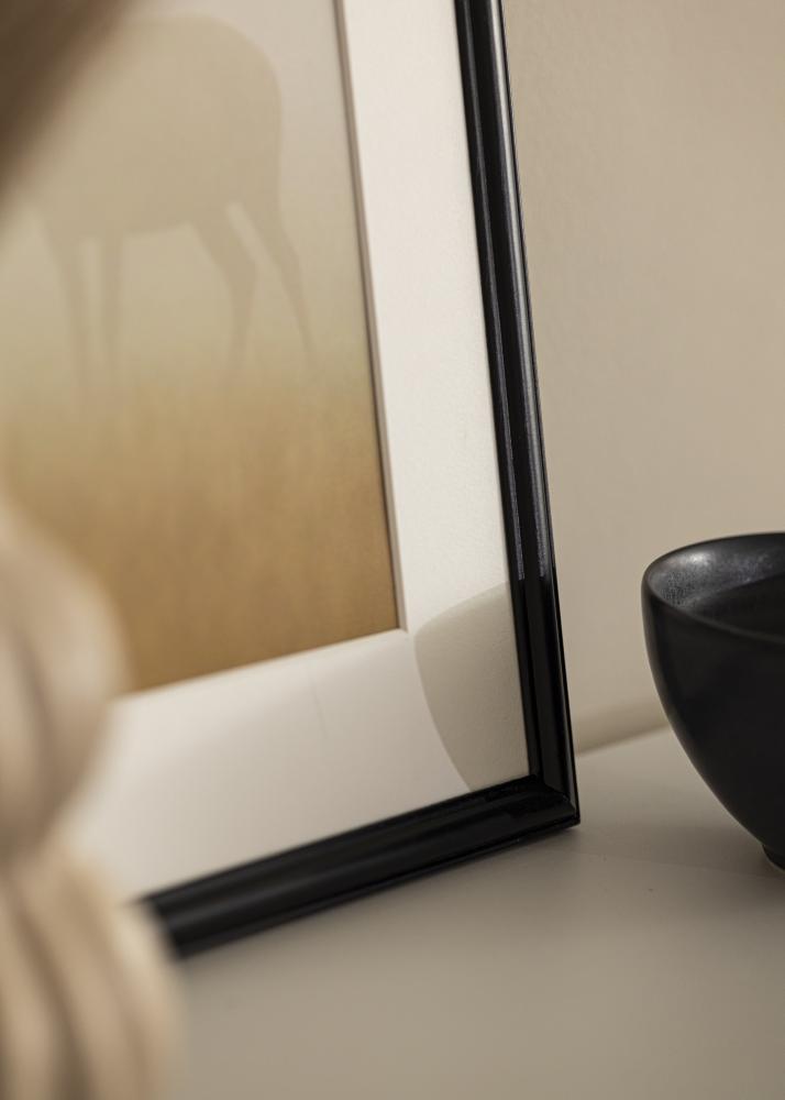 Kehys Line Musta 30x30 cm