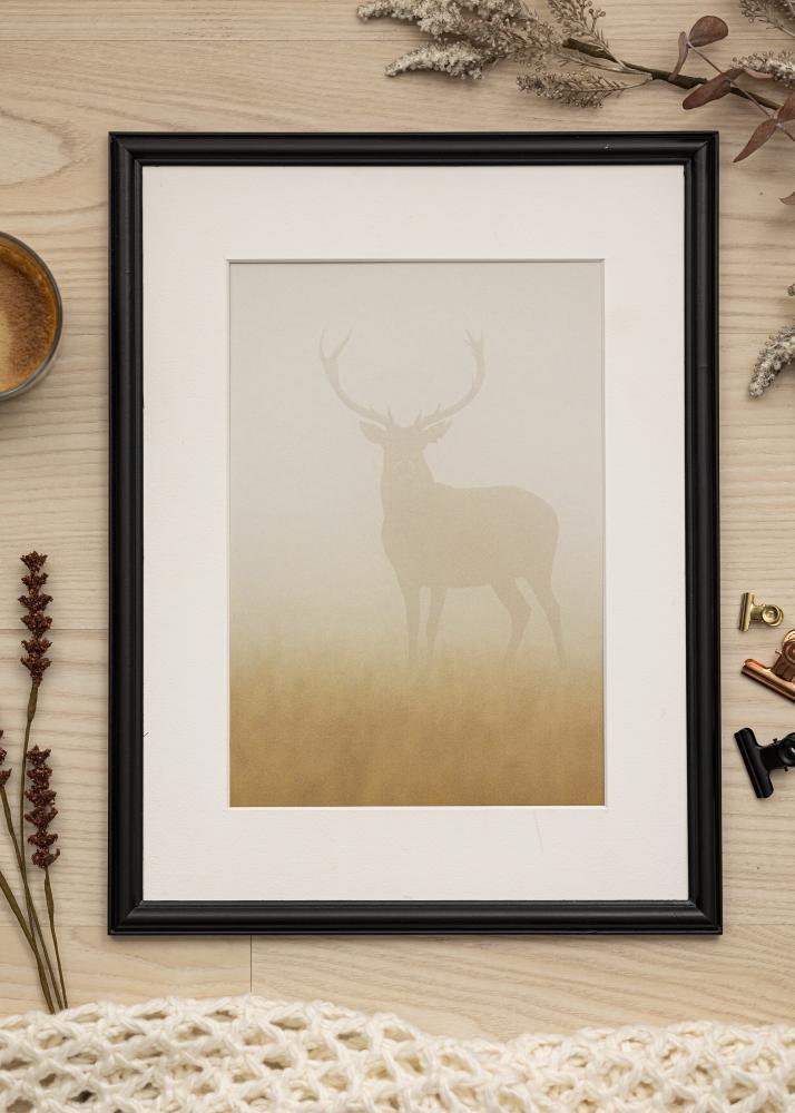 Kehys Line Musta 30x30 cm