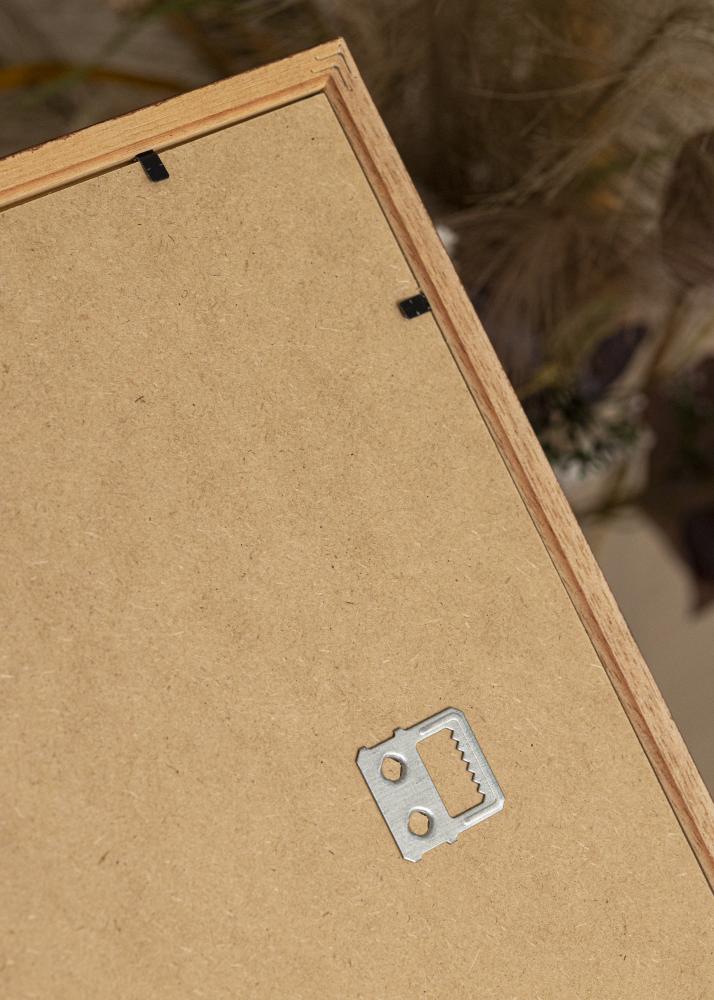 Kehys Horndal Ruskea 34x42 cm - Passepartout Valkoista 25x32 cm