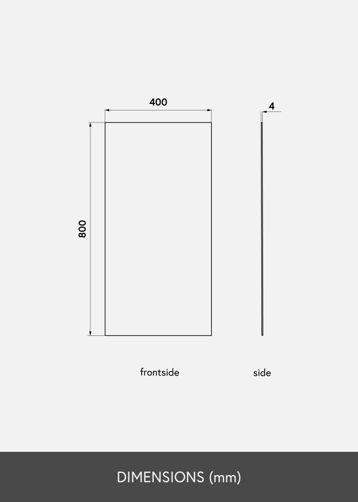KAILA Peili Sharp 40x80 cm