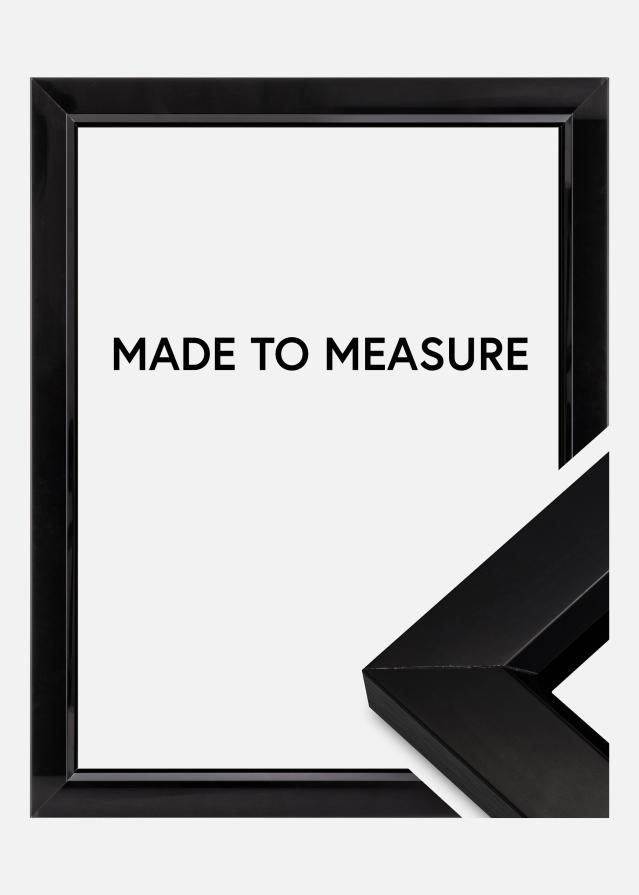 Kehys Åsarna Kiiltävä Musta