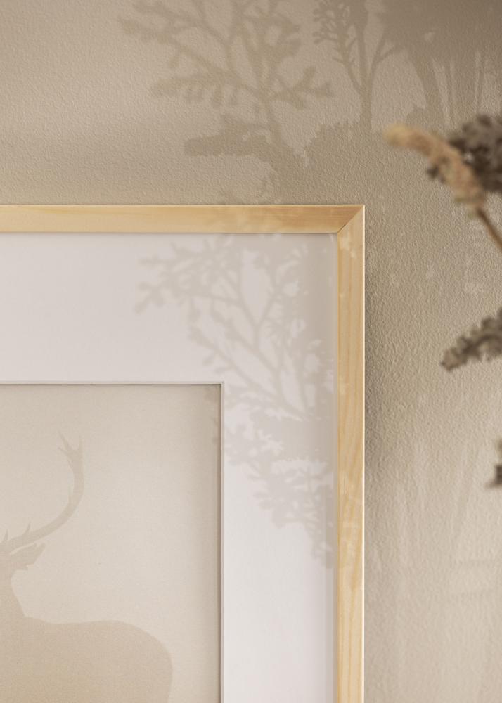 Kehys Galant Mänty 30x30 cm - Passepartout Valkoinen 20x20 cm