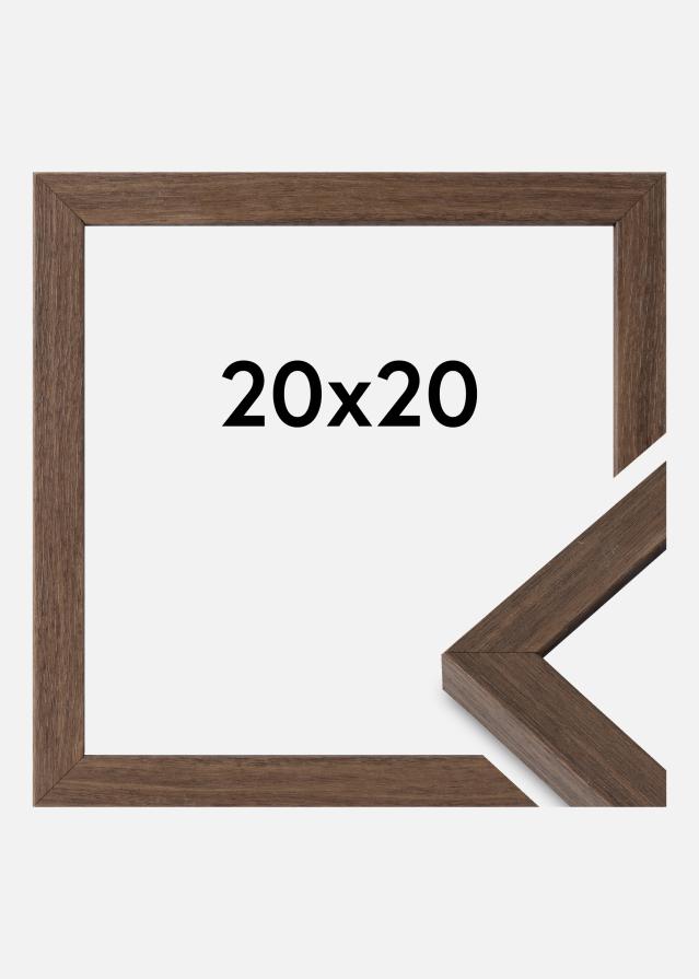 Kehys Hermes Akryylilasi Saksanpähkinä 20x20 cm