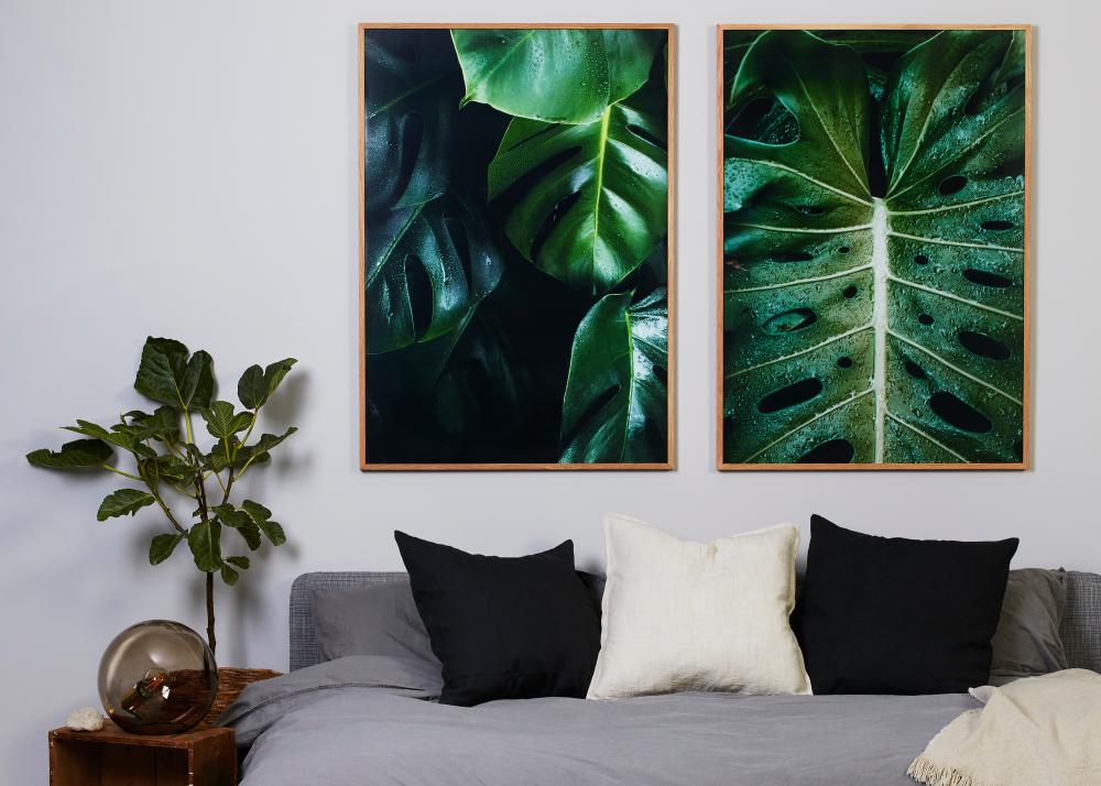 Tammikehys Akryylilasilla 50x70 cm