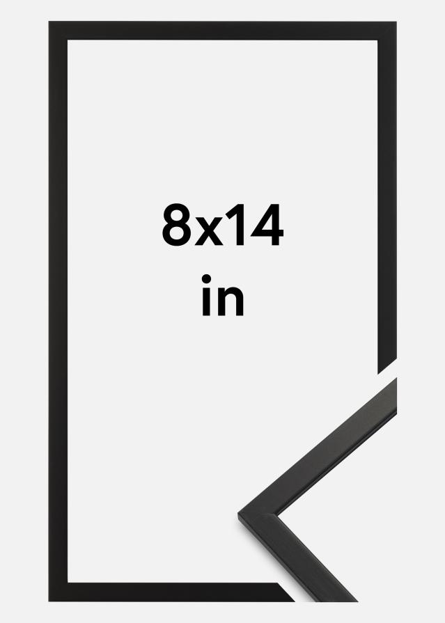 Kehys Edsbyn Akryylilasi Musta 8x14 inches (20,32x35,56 cm)