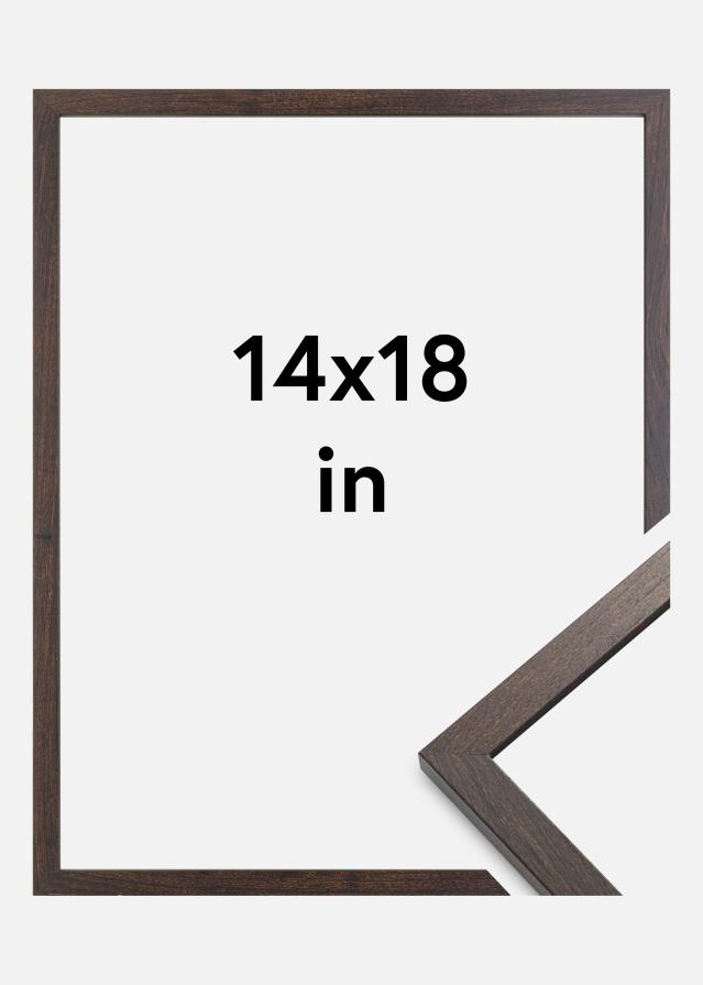 Kehys Trendy Akryylilasi Saksanpähkinä 14x18 inches (35,56x45,72 cm)