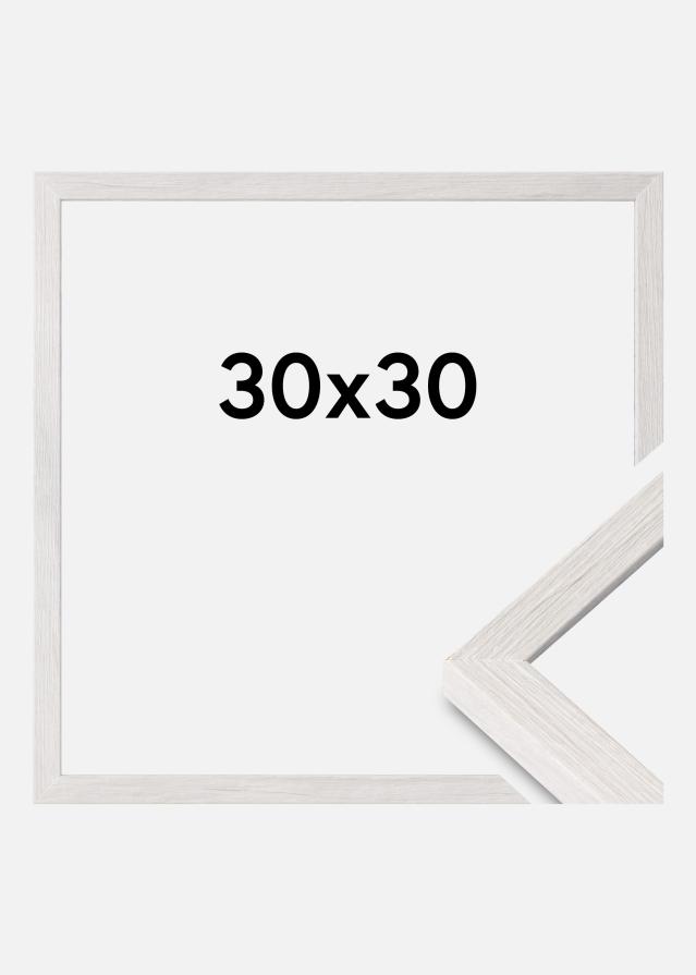 Kehys Ares Akryylilasi White Oak 30x30 cm