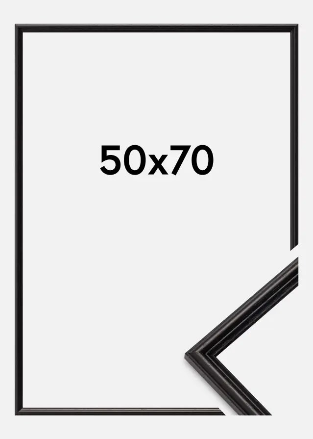 Kehys Horndal Akryylilasi Musta 50x70 cm