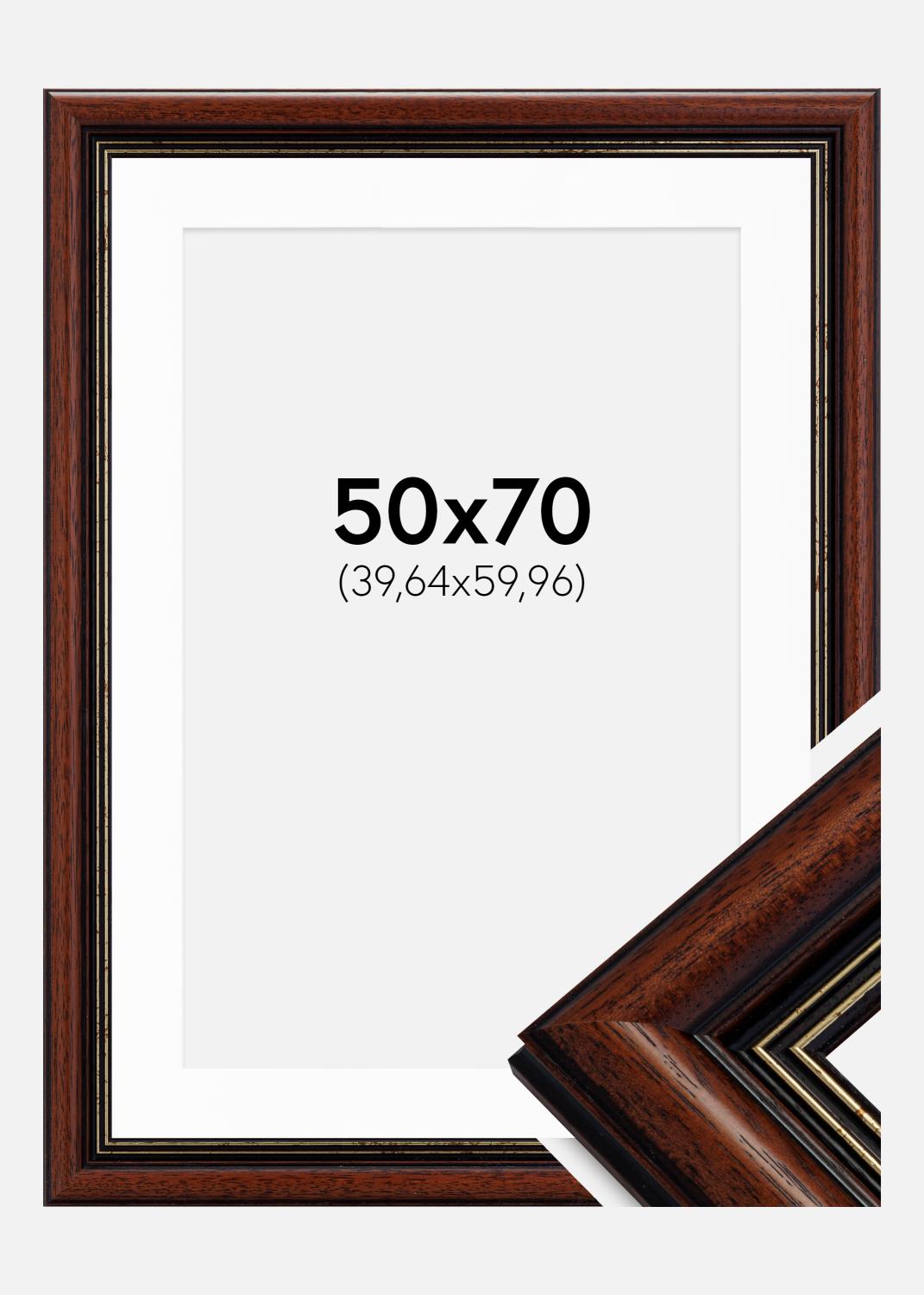 Product Image for Kehys Old Retro 50x70 cm - Passepartout Valkoinen 16x24 tuumaa