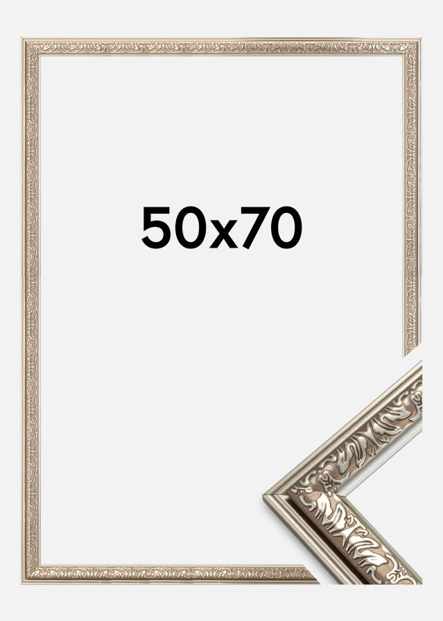 Kehys Nostalgia Hopeanvärinen 50x70 cm