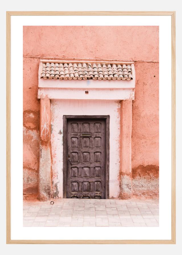 Marocco-pastell Juliste