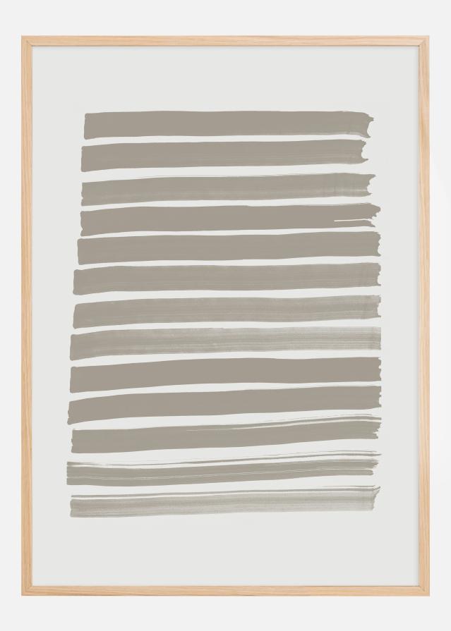 Green Strokes Juliste