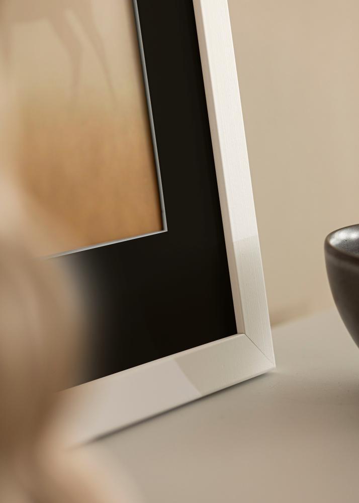 Kehys Trendline Valkoinen 35x45 cm - Paspatuuri Musta 24x34 cm