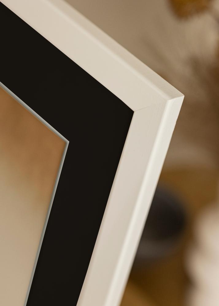 Kehys Trendline Valkoinen 35x45 cm - Paspatuuri Musta 24x34 cm
